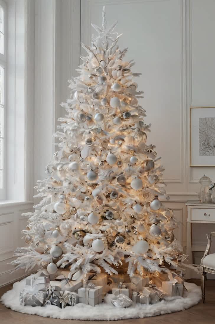 30 Cutest White Christmas Tree Ideas