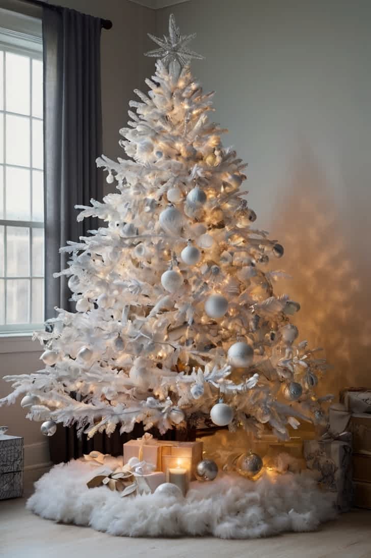 30 Cutest White Christmas Tree Ideas