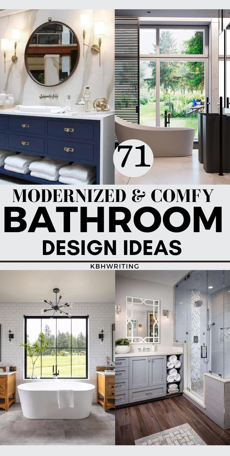 70+ Modern Bathroom Design Ideas