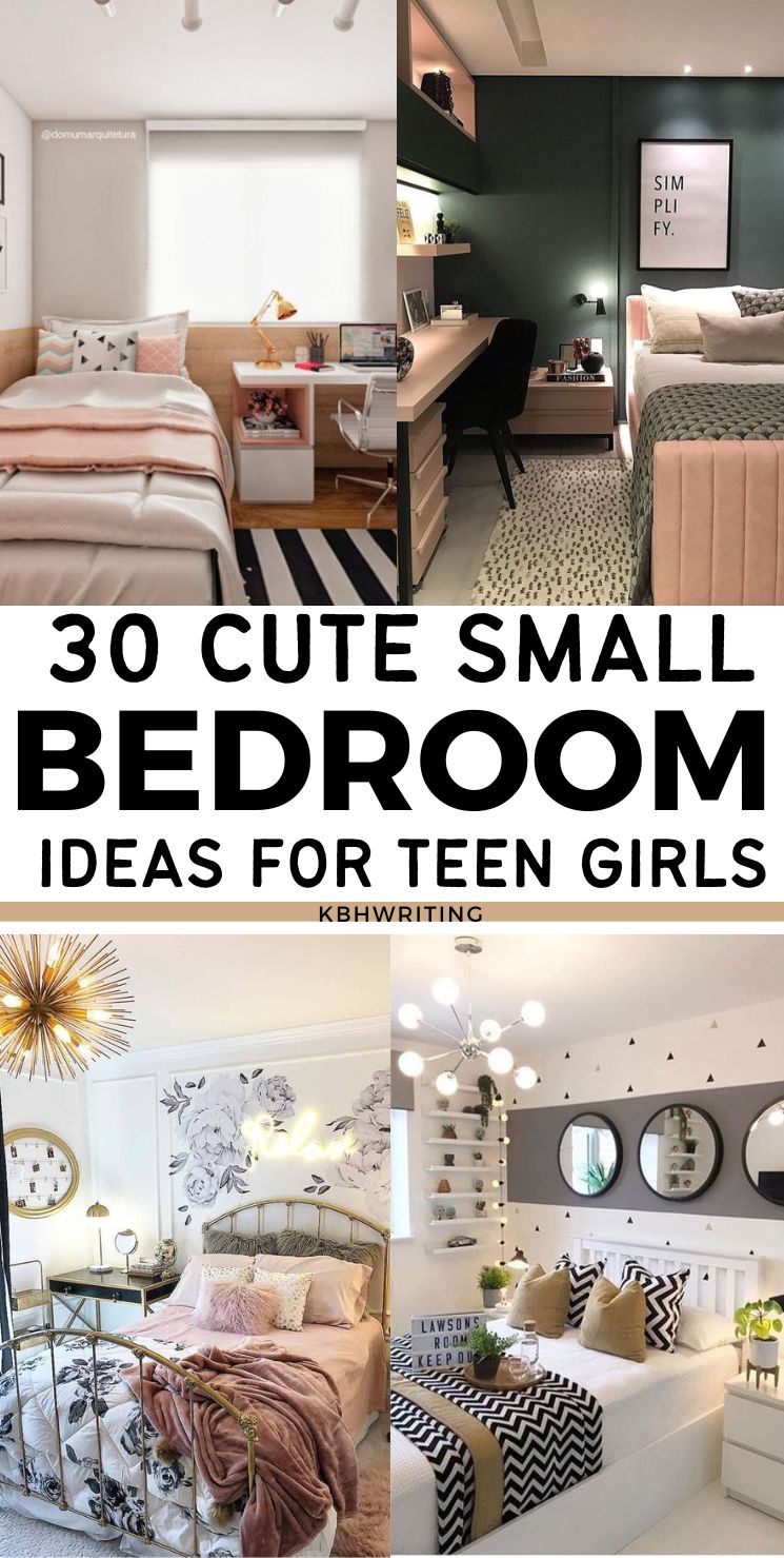  Small Bedroom Ideas For Teen Girls