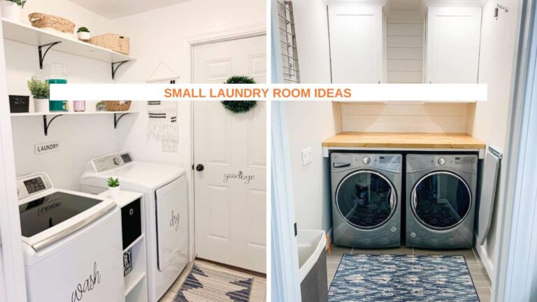 30 Airy Small Laundry Room Ideas