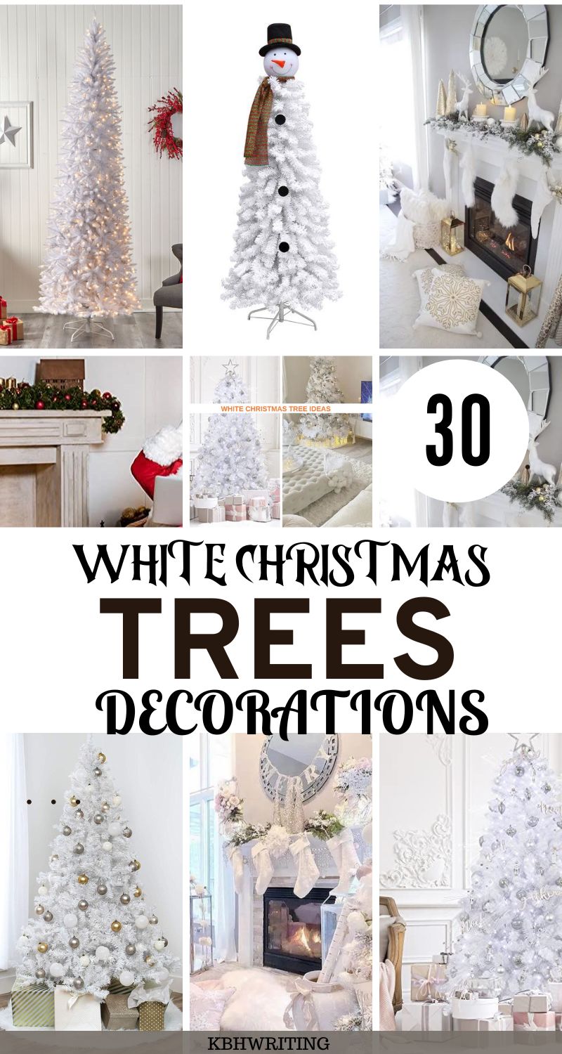  White Christmas Tree Ideas