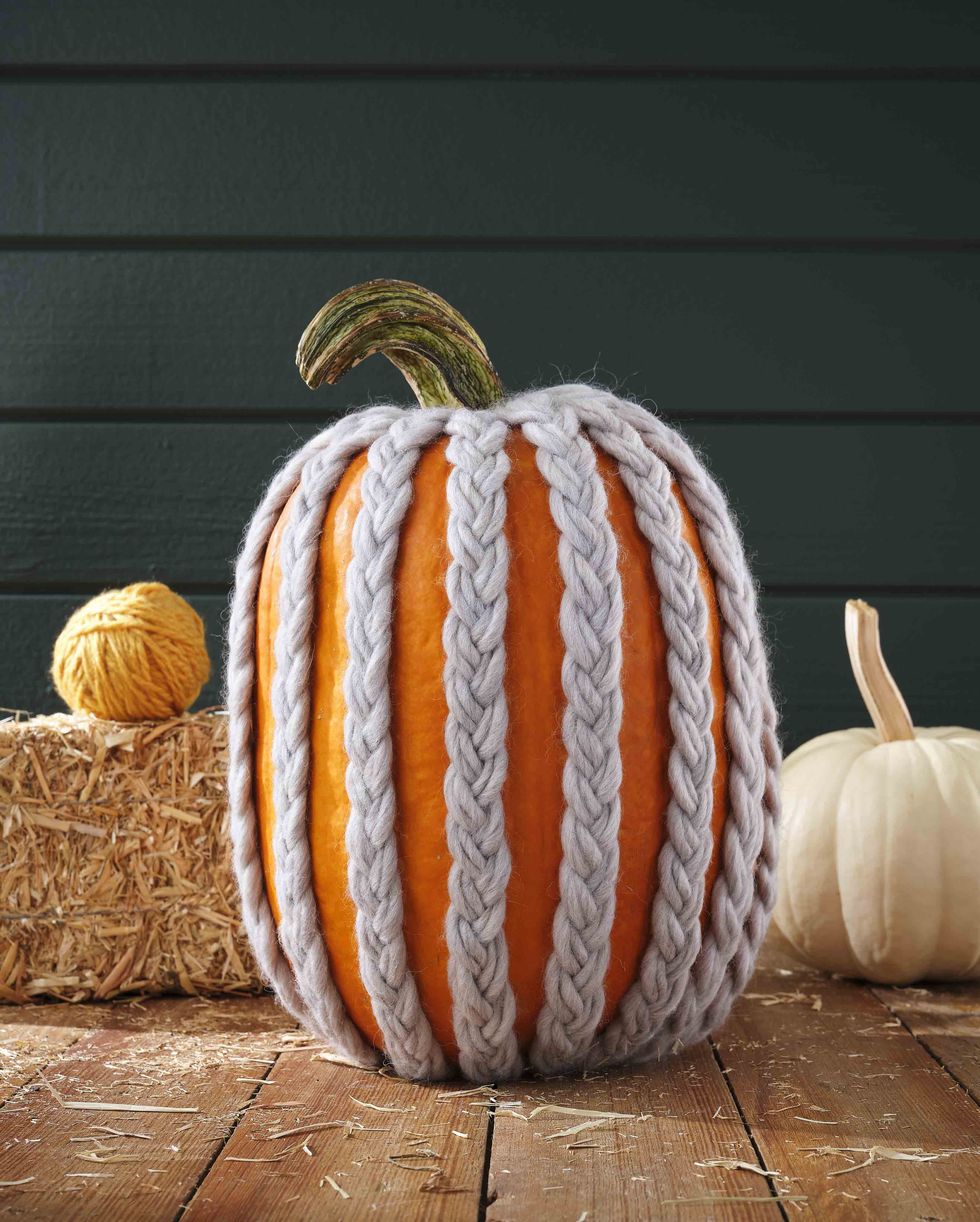 cable knit sweater pumpkin
