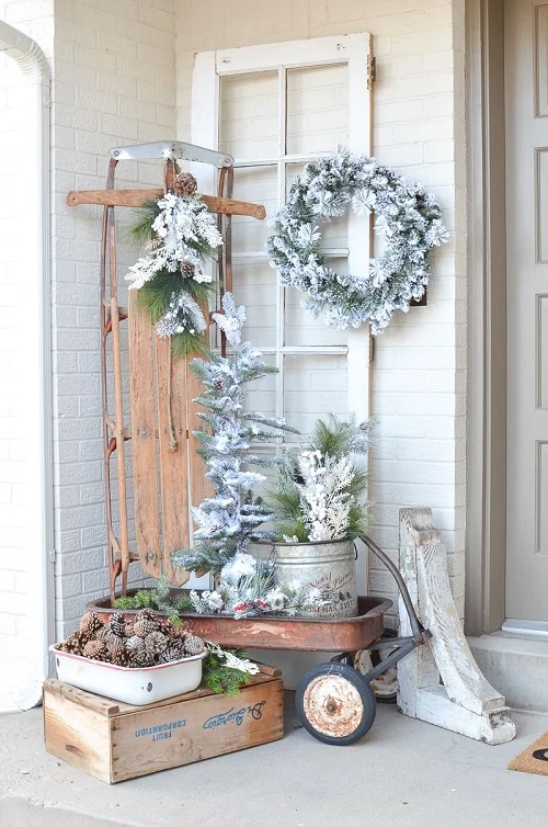 Cozy Winter Front Porch Decor Ideas