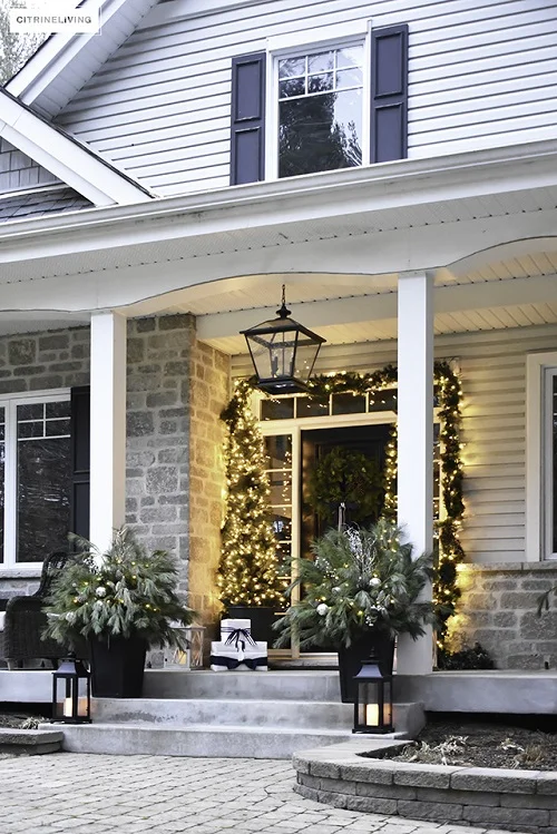 Cozy Winter Front Porch Decor Ideas