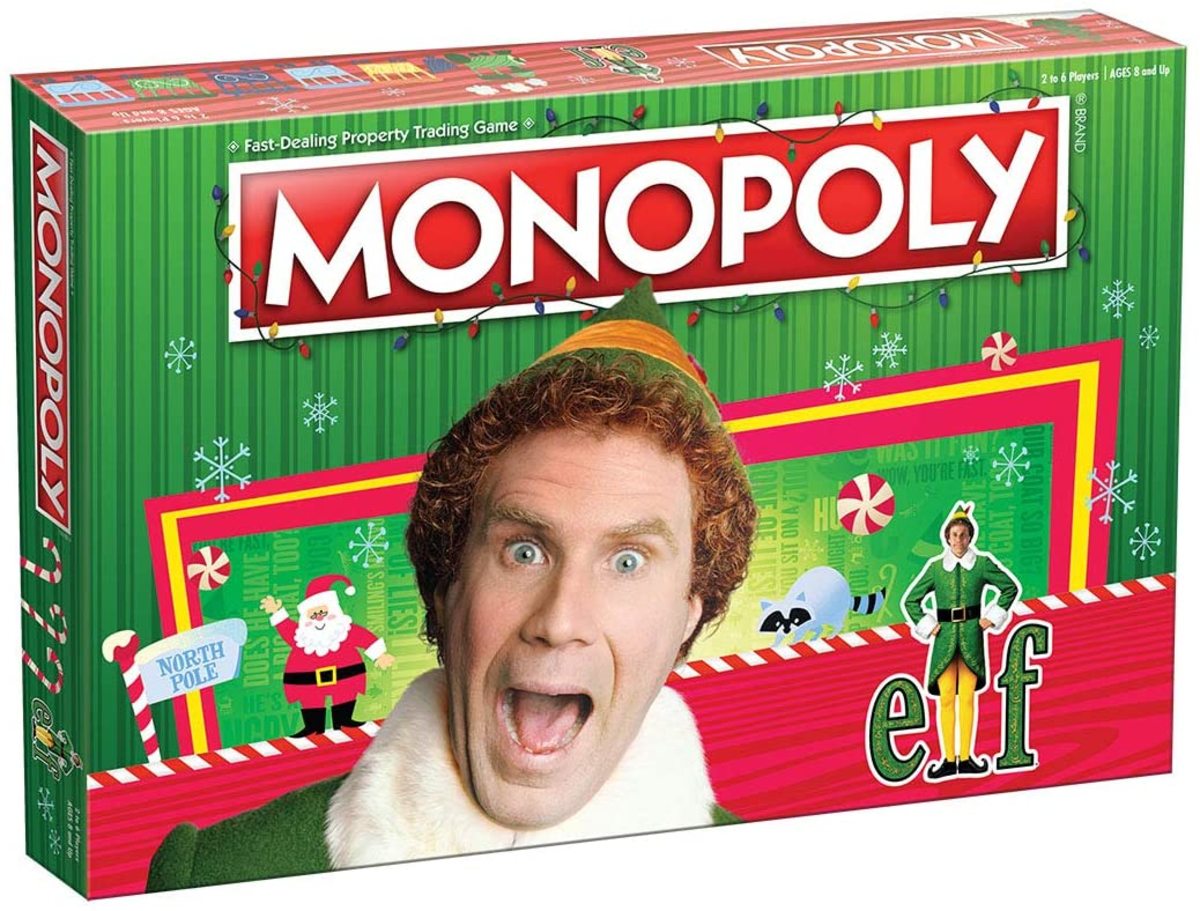 Christmas Game, Elf movie Monopoly game