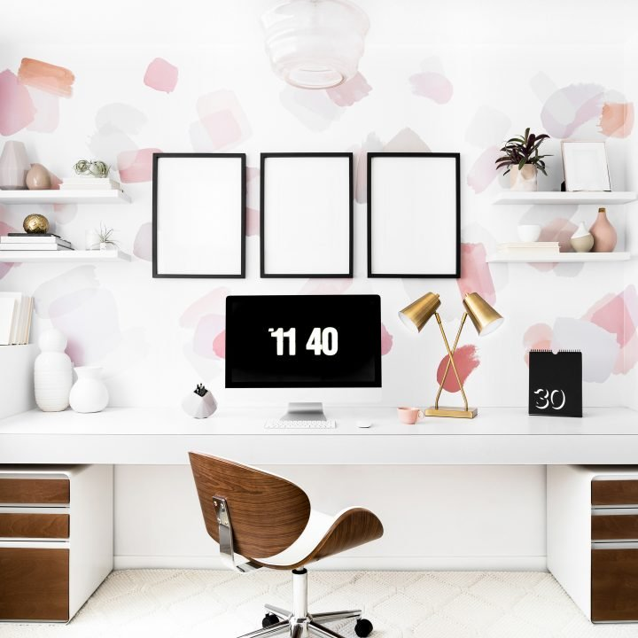 40 Feminine Small Home Office Ideas For Women