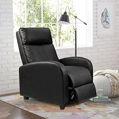 Leather Recliner Reading Chair