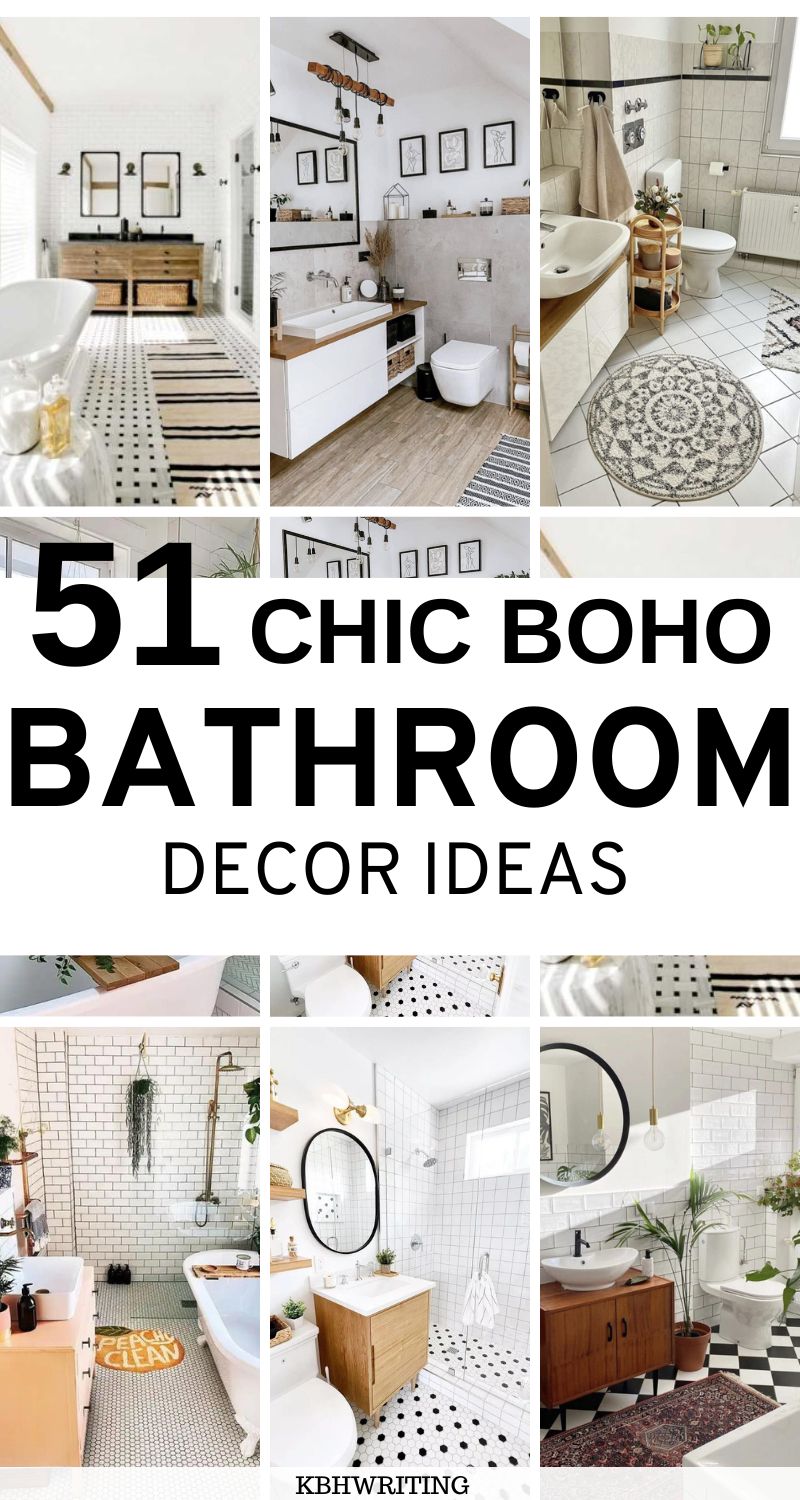 Boho Bathroom Ideas