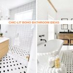 50 Totally Chic-lit Boho Bathroom Ideas
