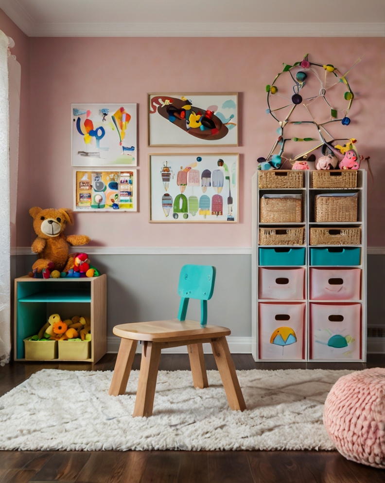 55 Best Playroom Storage & Organization Ideas