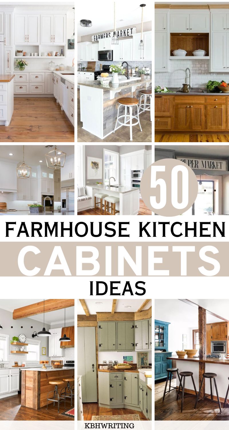 Modern Farmhouse Kitchen Cabinets