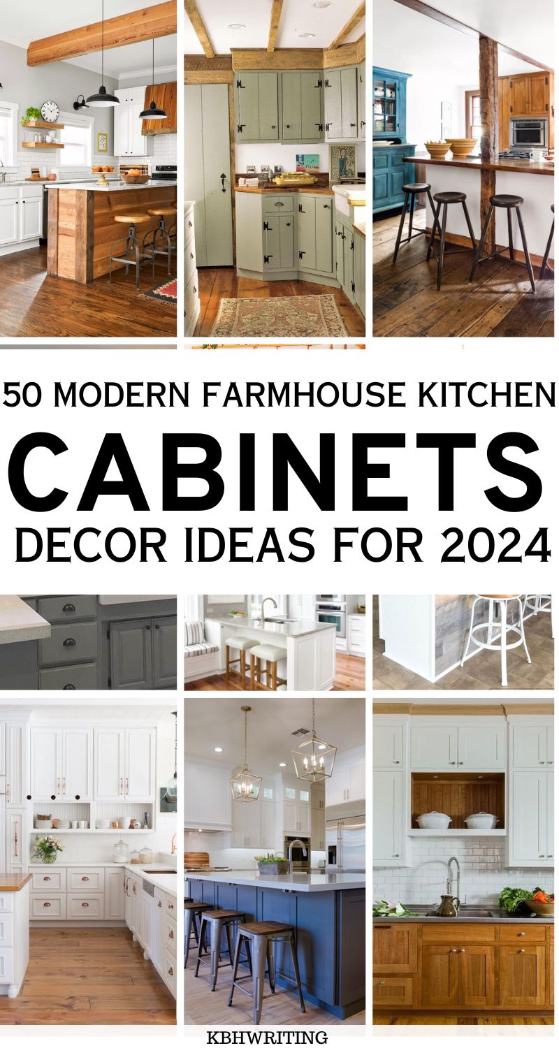 Modern Farmhouse Kitchen Cabinets