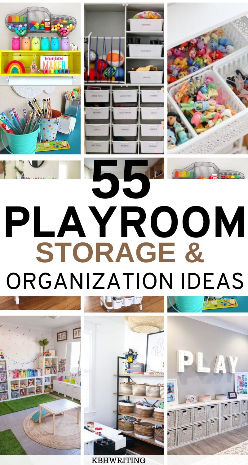 Playroom Storage & Organization