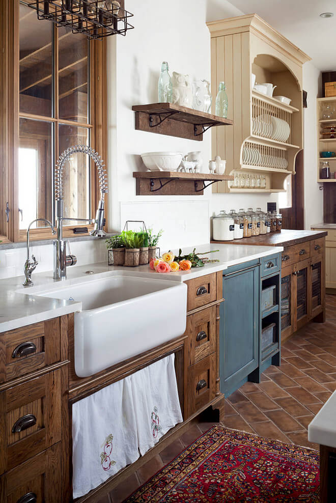 50 Modern Farmhouse Kitchen Cabinets