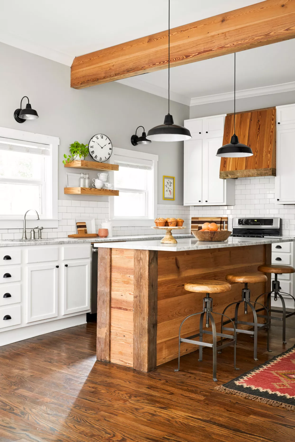 50 Modern Farmhouse Kitchen Cabinets