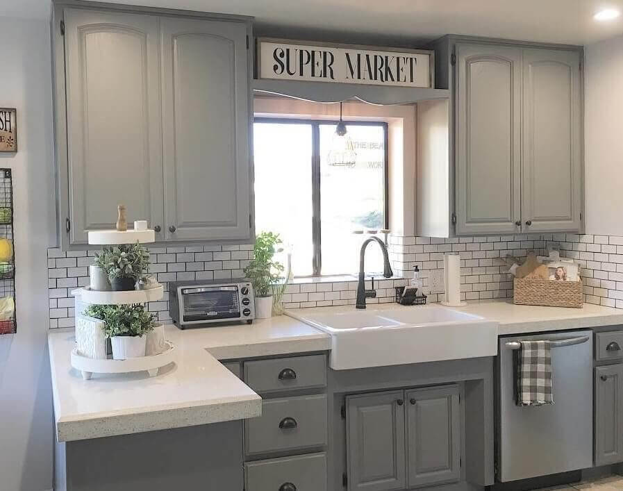 50 Modern Farmhouse Kitchen Cabinets