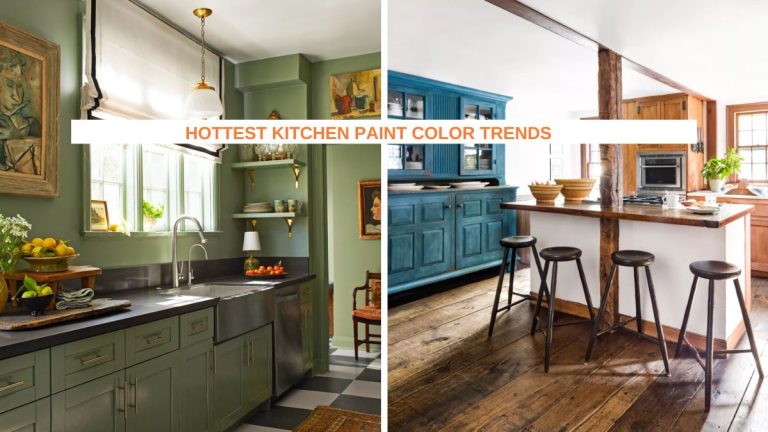 10 Hottest Kitchen Paint Color Trends This 2024