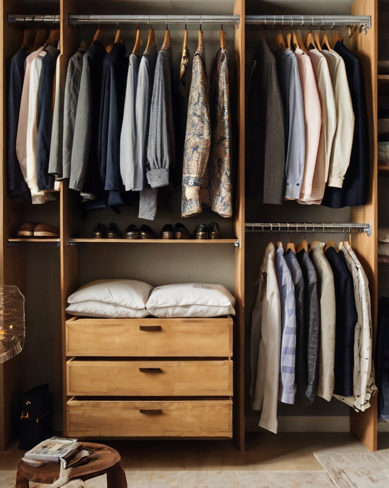 10 Tiny DIY Walk-In Closets On a Budget