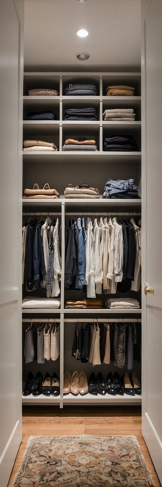 10 Tiny DIY Walk-In Closets On a Budget