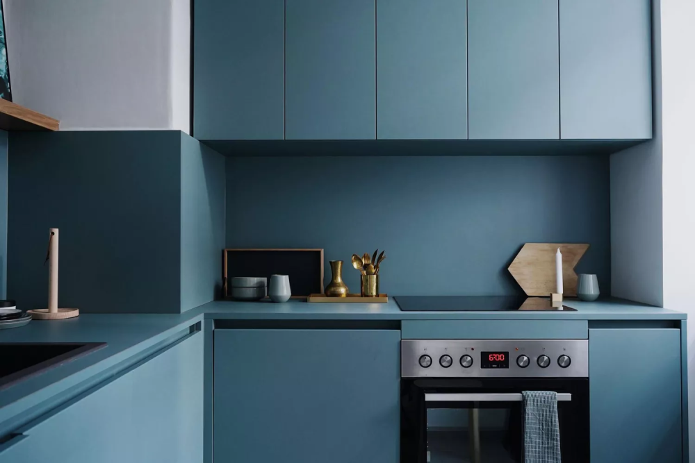 Navy Blue Kitchen Paint Color