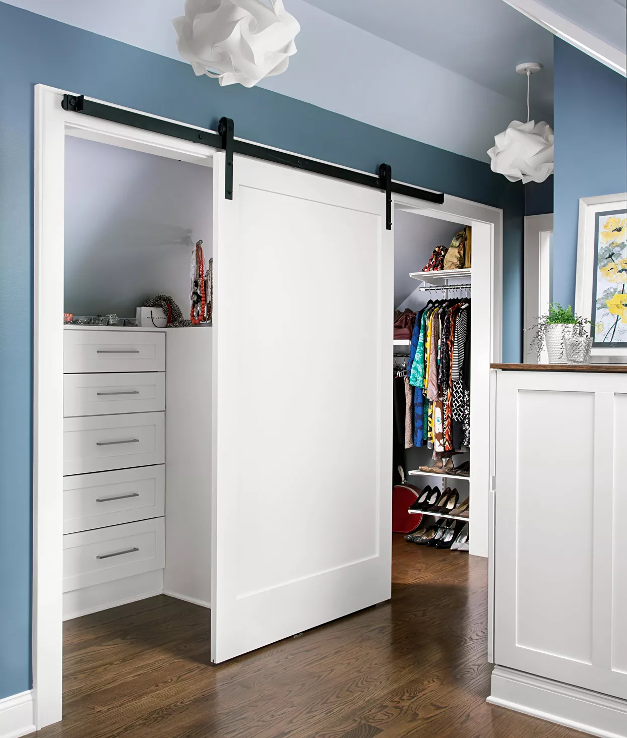 10 Tiny DIY Walk-In Closets On A Budget