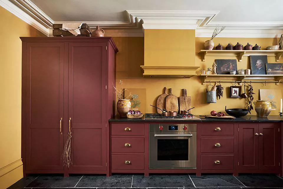 Mustard Yellow Kitchen Decor