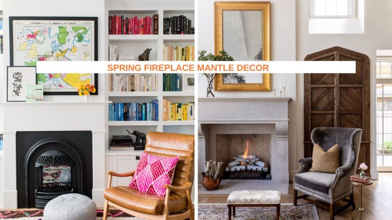 25 Beautiful Spring Fireplace Mantle Decor