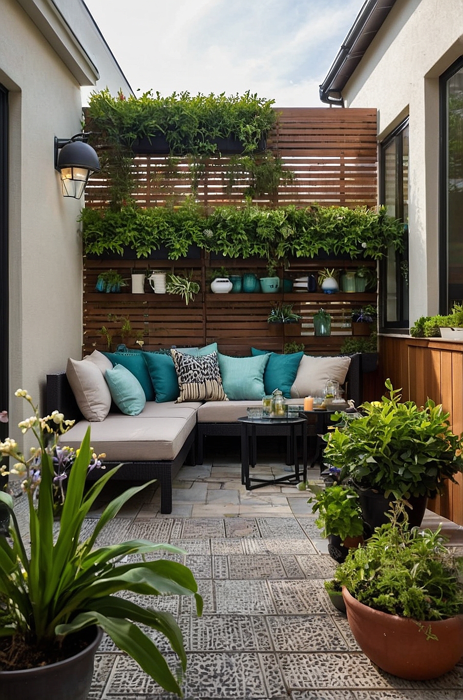 31 Lovely Small Patio Decorating Ideas On a Budget