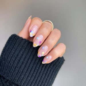 25 Multi-Colored Pastel Nail Design Ideas