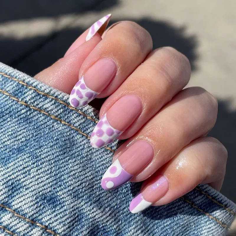 25 Multi-Colored Pastel Nail Design Ideas