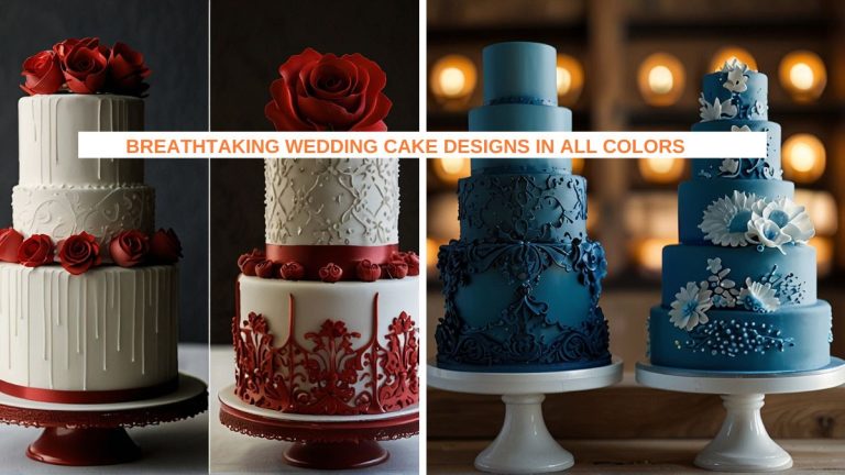 80 Breathtaking Wedding Cake Designs In All Colors