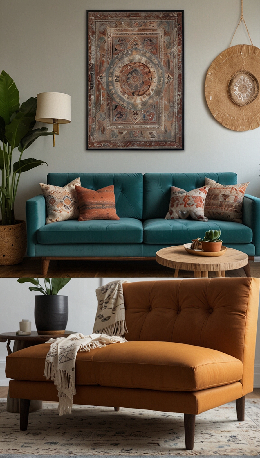 100 Modern Boho Living Room Decor Ideas