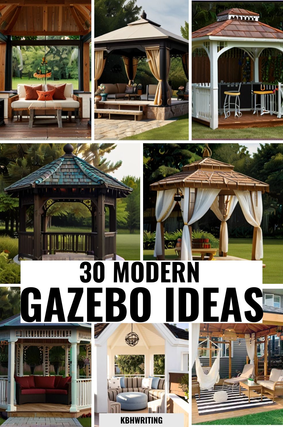 30 Charming Outdoor Gazebo Ideas
