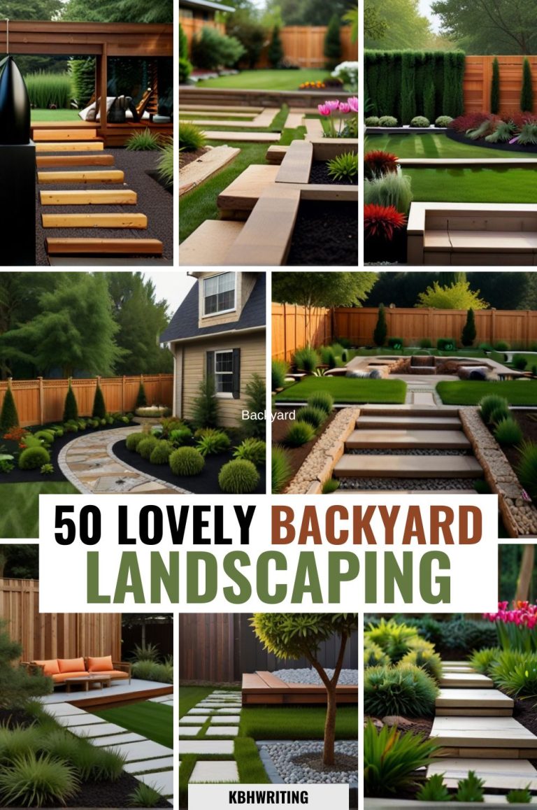 50 Modern Backyard Landscaping Ideas