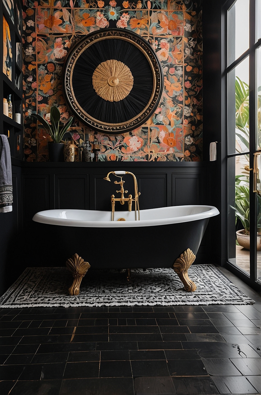 50 Totally Chic-lit Boho Bathroom Ideas