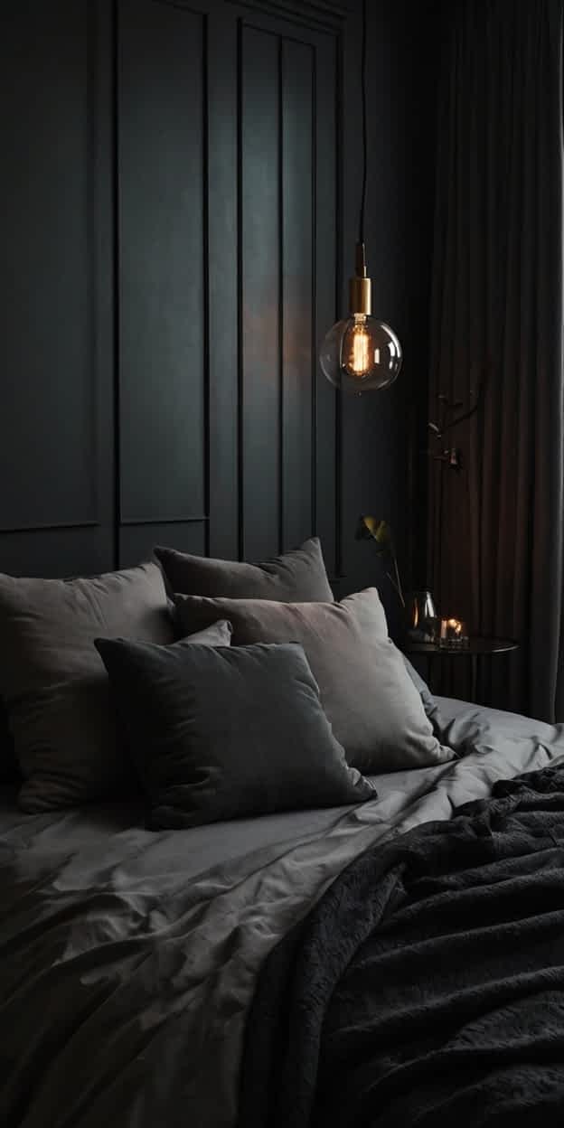 32 Marvelous Dark Minimalist Bedroom Ideas