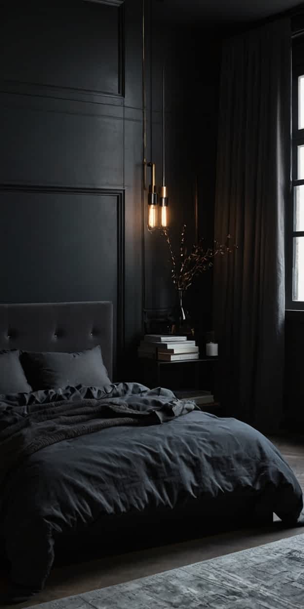 32 Marvelous Dark Minimalist Bedroom Ideas