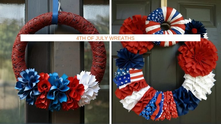 40 Colorful 4th Of July Wreaths Ideas