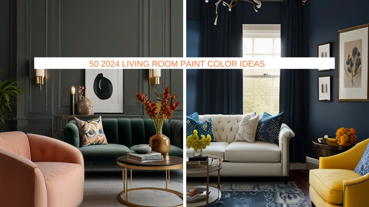 2024 Living Room Paint Color Ideas