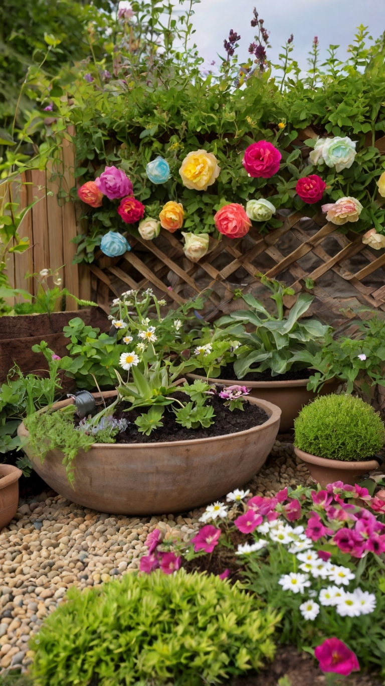 30+ Small Garden DIY Ideas