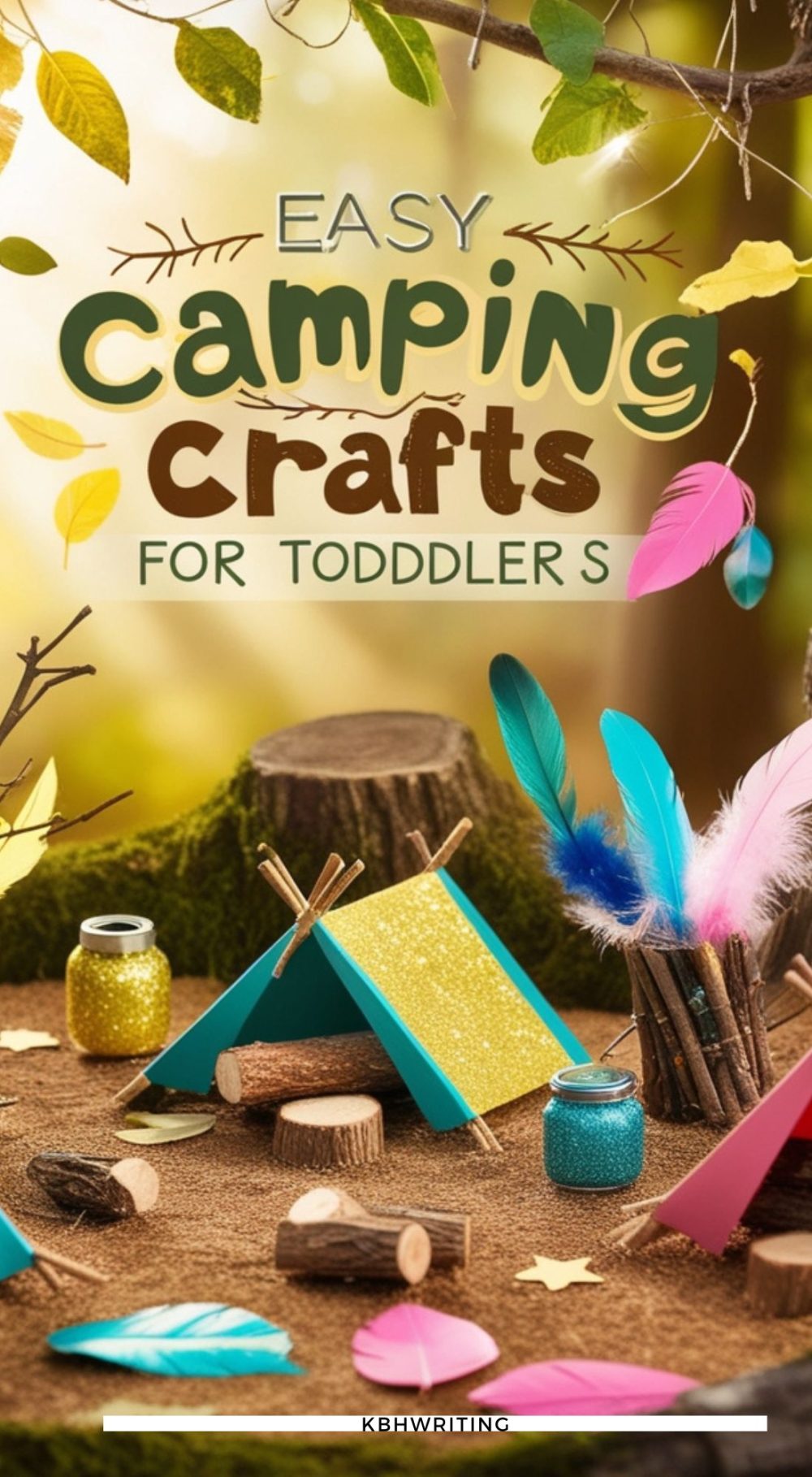 20 Easy Camping Crafts For Toddlers