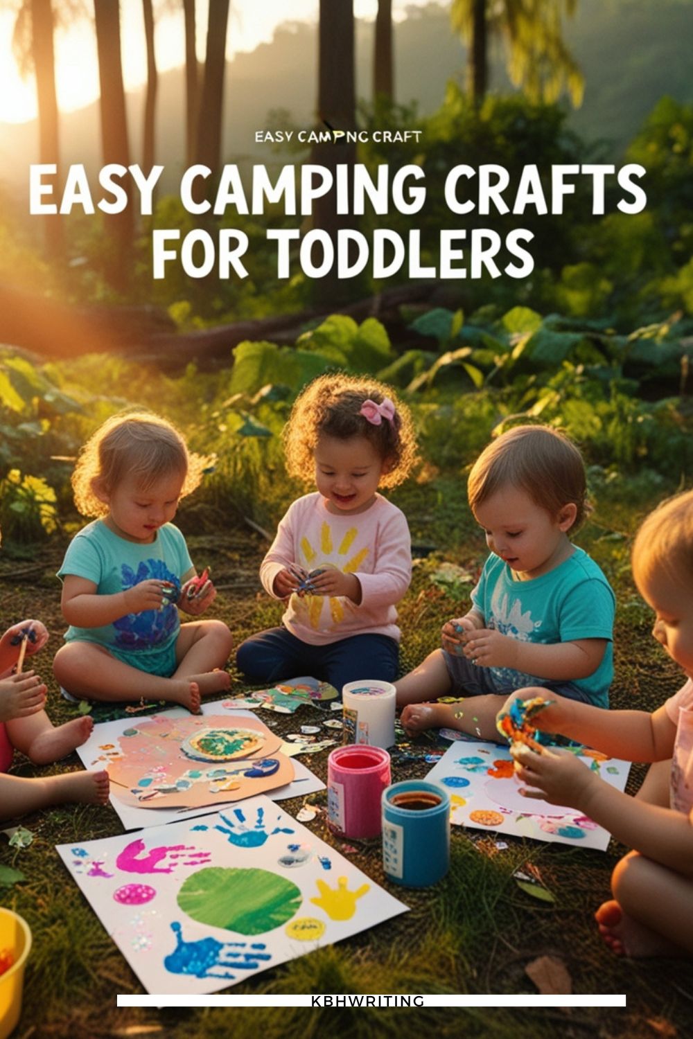 20 Easy Camping Crafts For Toddlers