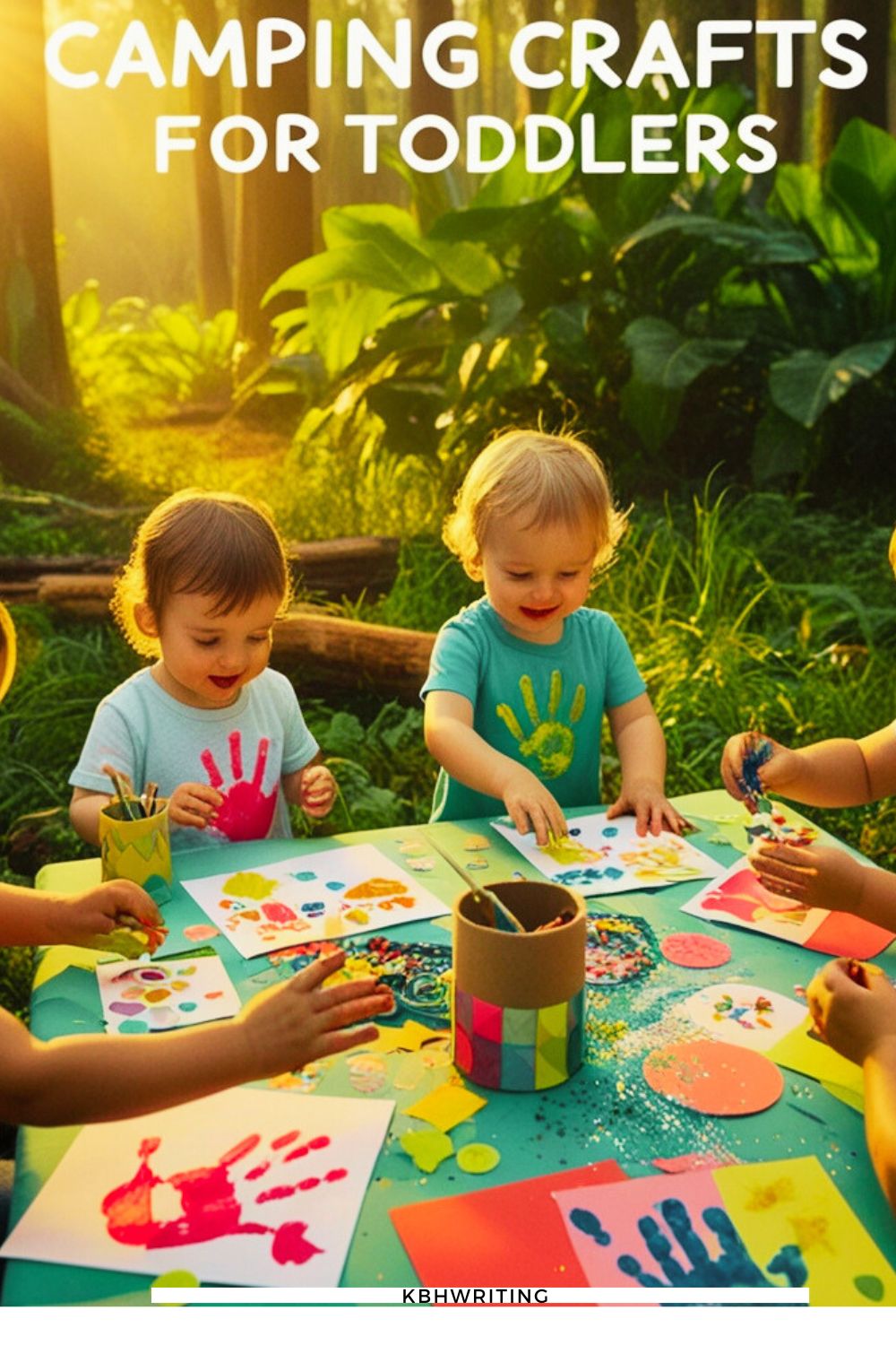 20 Easy Camping Crafts For Toddlers