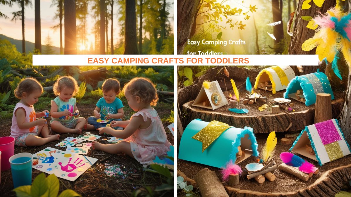 20 Easy Camping Crafts For Toddlers
