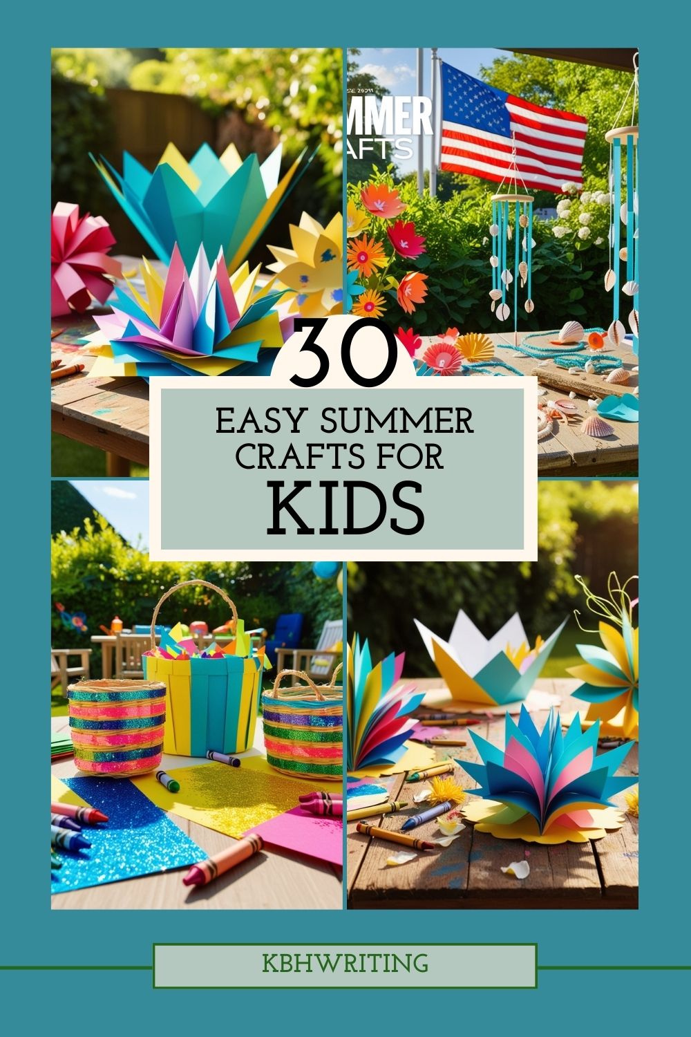 30 Easy Summer Crafts For Kids