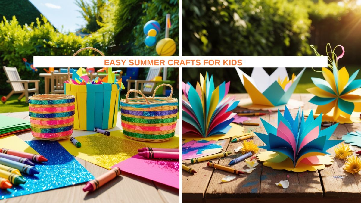 30 Easy Summer Crafts For Kids