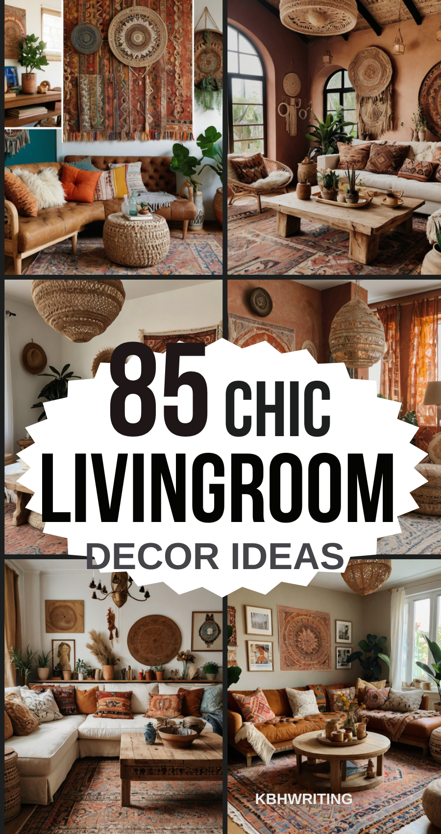 100 Modern Boho Living Room Decor Ideas