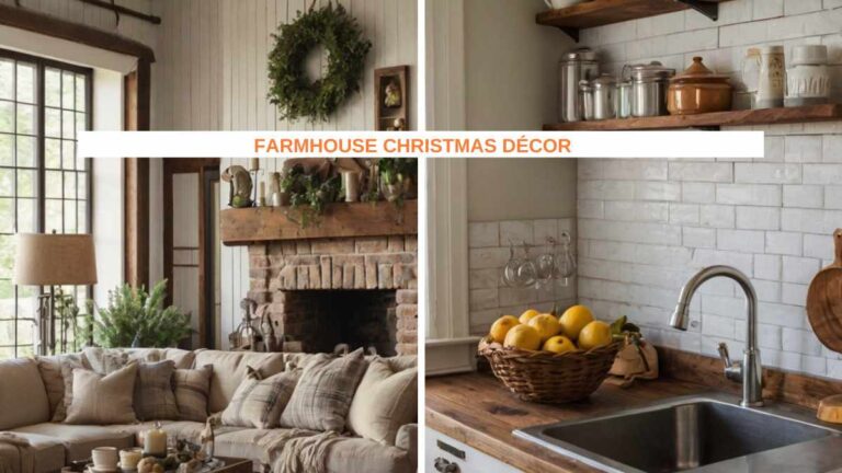 Farmhouse Christmas Décor: Simple Ideas for a Cozy Holiday Season