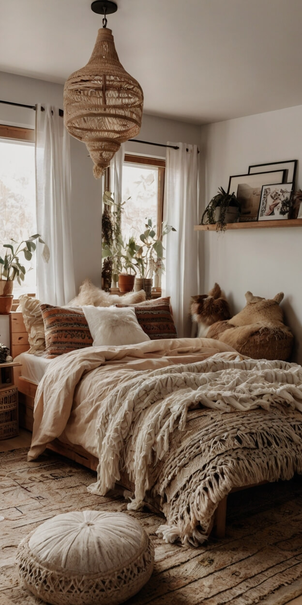 100+ Modern Boho Bedroom Ideas for a Stylish Home